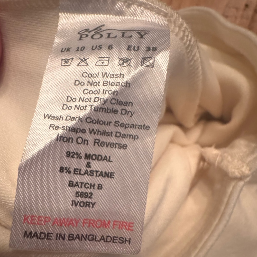 Beige Flared Pants - Picture 5 of 5